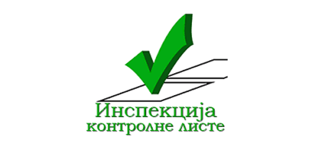 KONTROLNE LISTE U INSPEKCIJSKOM NADZORU KONTROLNE LISTE U INSPEKCIJSKOM NADZORU